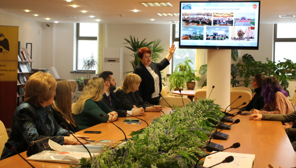 В музее оружия прошла встреча с делегацией молодежи г. Рязань - участниками межрегиональной патриотической акции «Линии жизни» Тульский Государственный Музей Оружия