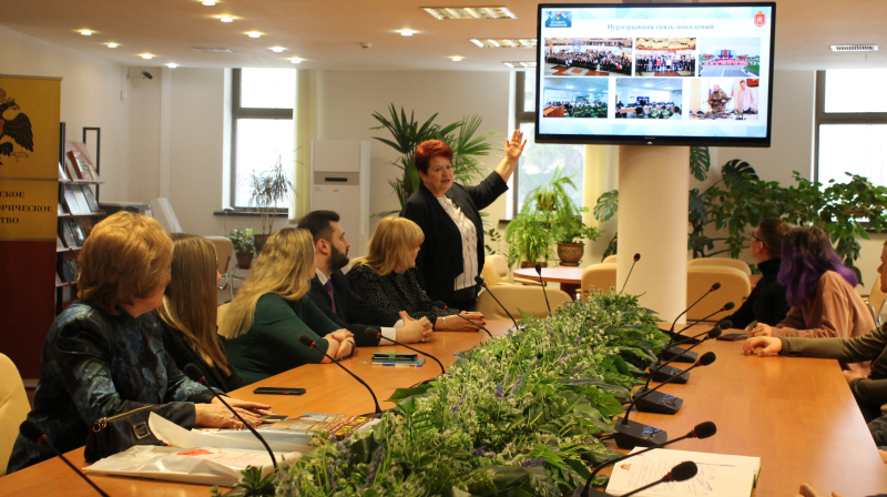 В музее оружия прошла встреча с делегацией молодежи г. Рязань - участниками межрегиональной патриотической акции «Линии жизни» Тульский Государственный Музей Оружия