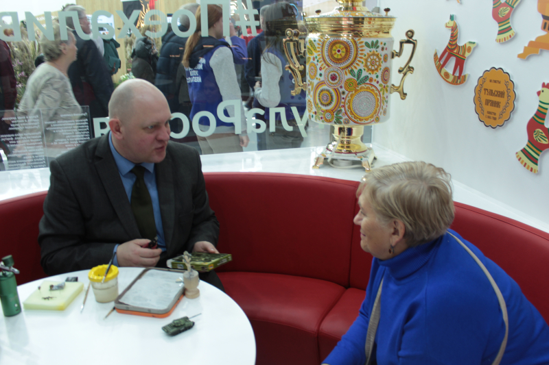 Делегация Тульского государственного музея оружия приняла участие в работе Международной выставки-форума «Россия» Тульский Государственный Музей Оружия