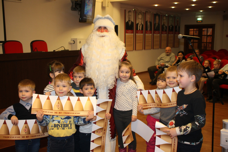 Лучший подарок для Деда Мороза – в музее оружия! Тульский Государственный Музей Оружия