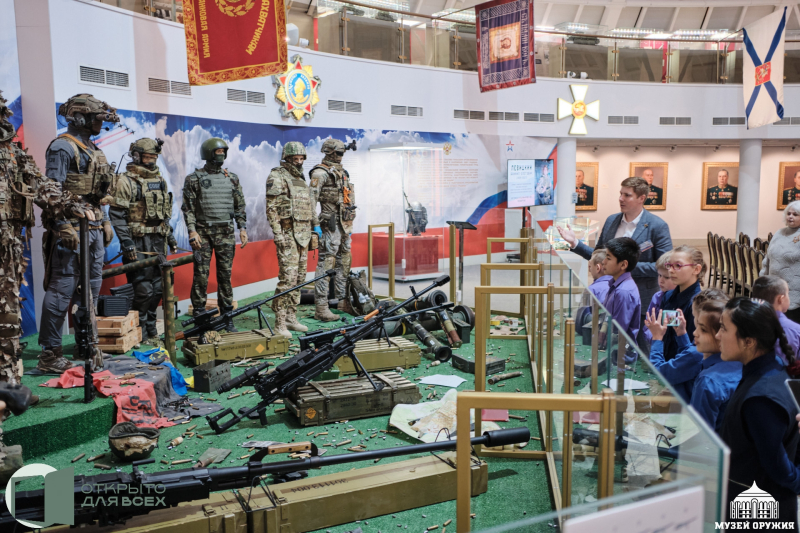 Тульский музей оружия в период проведения Всероссийского инклюзивного форума «Открыто для всех» принял воспитанников с инвалидностью из МКОУ «Новогуровская СОШ» (Алексинский район) и ЦО № 29  Тульский Государственный Музей Оружия