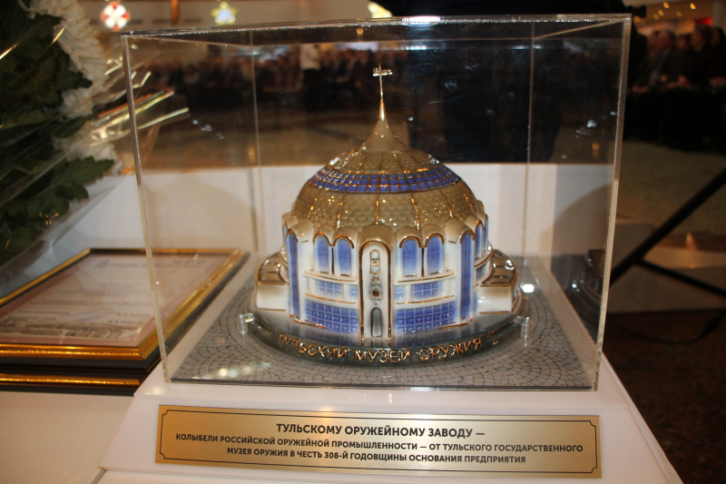 В Тульском музее оружия отметили 308-ю годовщину со дня основания Тульского оружейного завода Тульский Государственный Музей Оружия