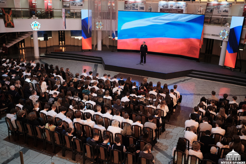 Урок Мужества в Тульском музее оружия Тульский Государственный Музей Оружия