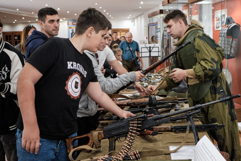 Интерактивная площадка военно-исторической реконструкции «129-й Гвардейский мотострелковый полк» Тульский Государственный Музей Оружия