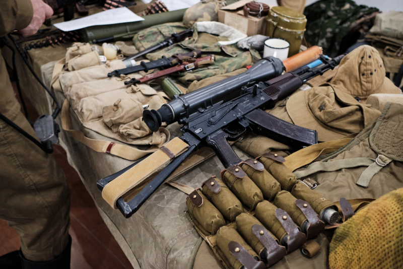 Интерактивная площадка военно-исторической реконструкции «129-й Гвардейский мотострелковый полк» Тульский Государственный Музей Оружия