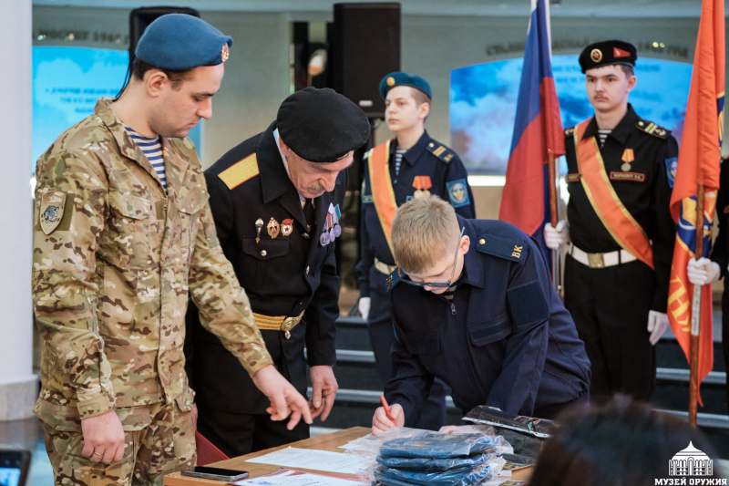 Принятие присяги в День защитника Отечества Тульский Государственный Музей Оружия