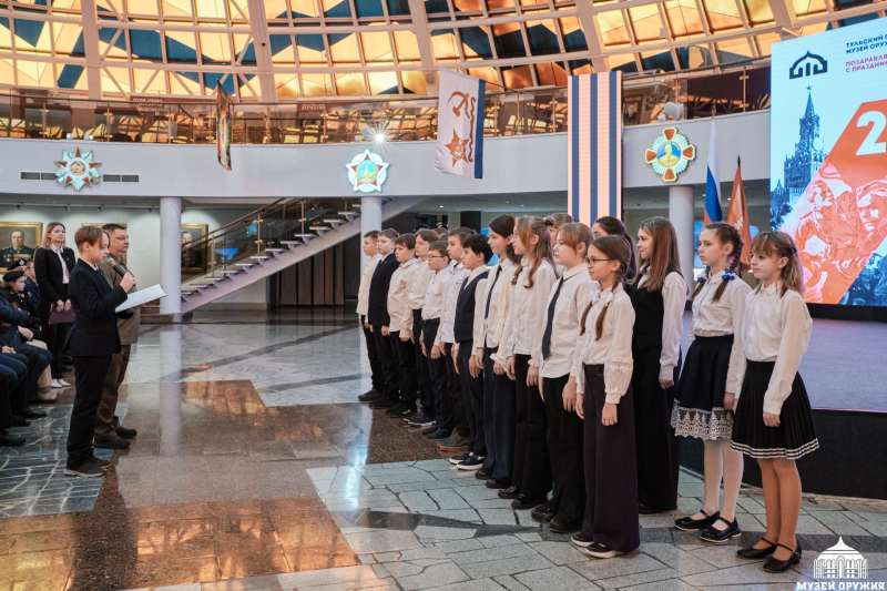 Принятие присяги в День защитника Отечества Тульский Государственный Музей Оружия