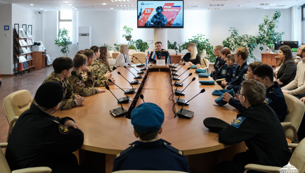 Герои специальной военной операции провели Урок мужества в День защитника Отечества Тульский Государственный Музей Оружия