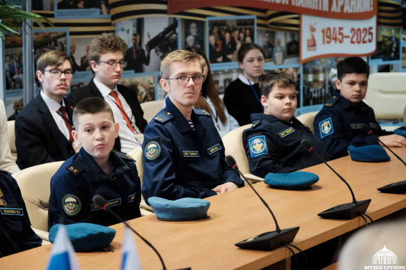 Герои специальной военной операции провели Урок мужества в День защитника Отечества Тульский Государственный Музей Оружия