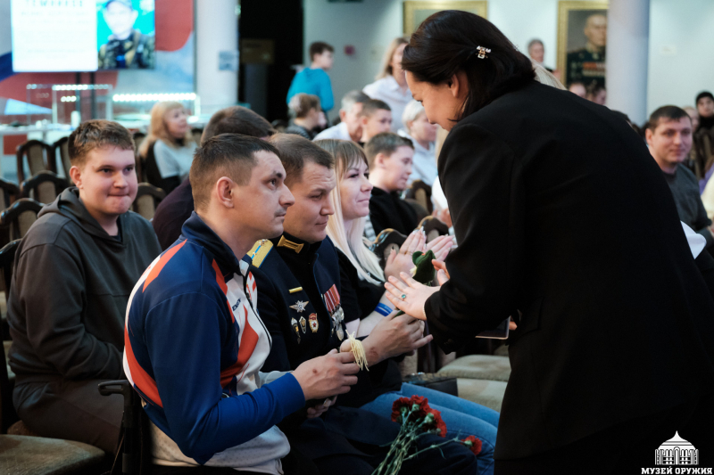 Герои специальной военной операции провели Урок мужества в День защитника Отечества Тульский Государственный Музей Оружия