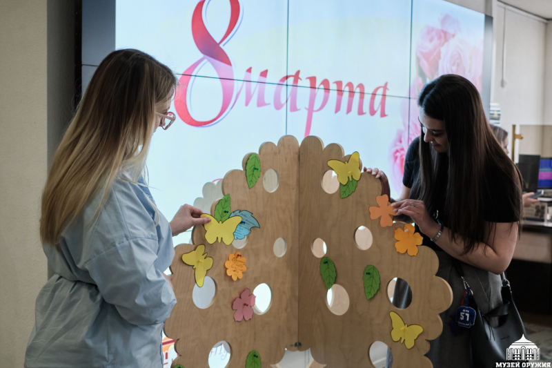 В Международный женский день Музей оружия дарит посетителям яркие впечатления и незабываемые эмоции! Тульский Государственный Музей Оружия