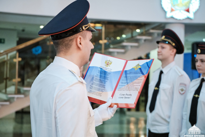Служу России! Принятие присяги в Тульском государственном музее оружия Тульский Государственный Музей Оружия