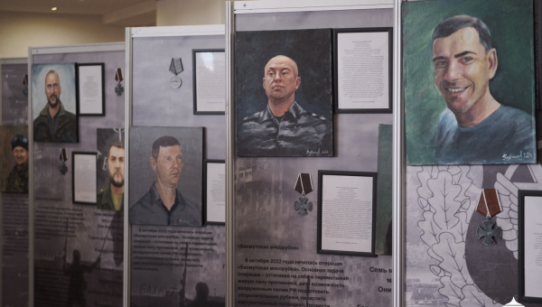 В музее оружия состоялось открытие выставки портретов «Они сражались за Родину» Тульский Государственный Музей Оружия