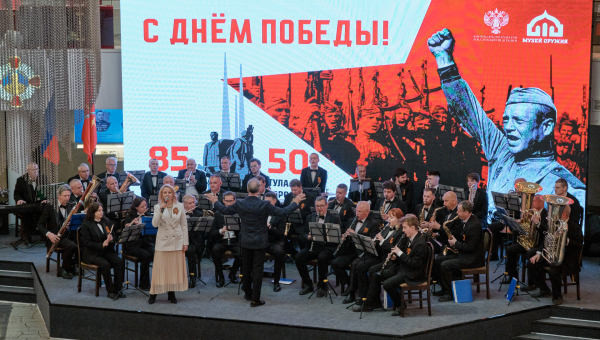 В День Победы прошла праздничная программа «Живи в веках, Победа!» Тульский Государственный Музей Оружия