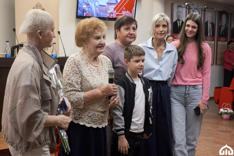 Торжественная церемония поздравления ветерана Великой Отечественной войны Владимира Петровича Лаврова с прекрасным юбилеем - со 100-летием! Тульский Государственный Музей Оружия