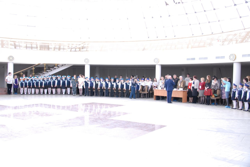 Парад юнармейских отрядов в музее оружия! Тульский Государственный Музей Оружия