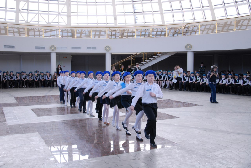Парад юнармейских отрядов в музее оружия! Тульский Государственный Музей Оружия