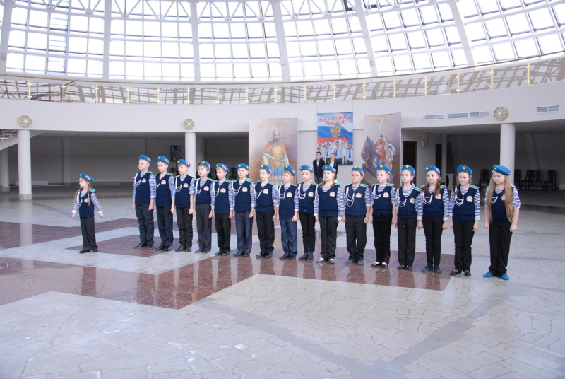 Парад юнармейских отрядов в музее оружия! Тульский Государственный Музей Оружия