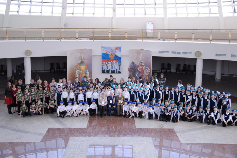 Парад юнармейских отрядов в музее оружия! Тульский Государственный Музей Оружия