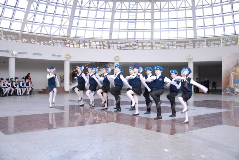 Парад юнармейских отрядов в музее оружия! Тульский Государственный Музей Оружия