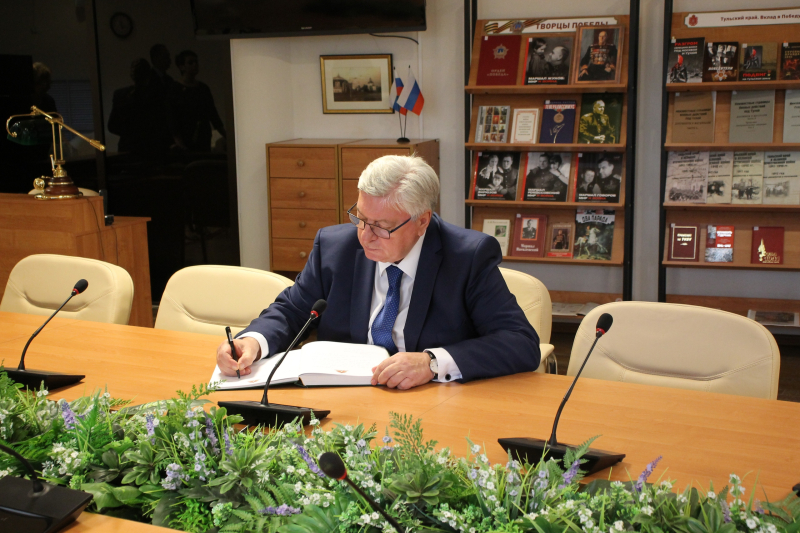 Музей оружия принимает почетных гостей! Тульский Государственный Музей Оружия