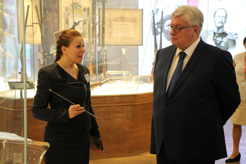 Музей оружия принимает почетных гостей! Тульский Государственный Музей Оружия