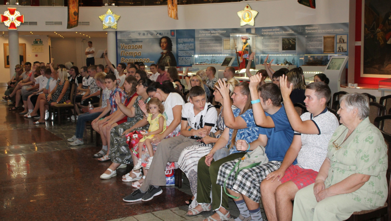 Праздничная интерактивная программа «Здравствуй, школа!», посвященная новому учебному году для детей с особенностями развития Тульский Государственный Музей Оружия