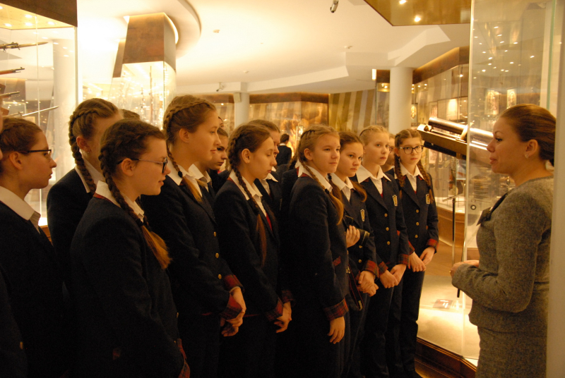 2 декабря Тульский музей оружия посетили воспитанницы Пансиона Министерства обороны Российской Федерации» Тульский Государственный Музей Оружия
