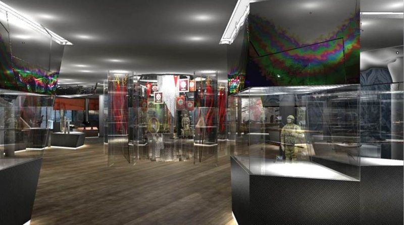 В «шлеме» музея оружия начались работы по завершению создания постоянной экспозиции. Тульский Государственный Музей Оружия