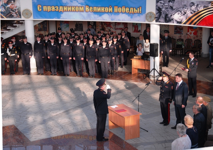 «Служить России! Служить закону! Служить Тульской области!». Присяга в музее оружия. Тульский Государственный Музей Оружия