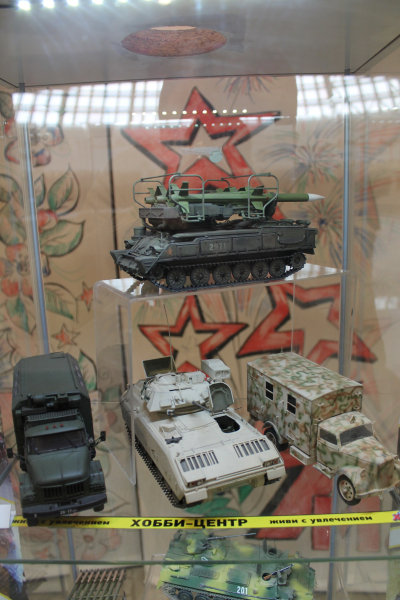 Сегодня в новом здании музея оружия открылась выставка стендовых моделей «Техника в масштабе». Тульский Государственный Музей Оружия