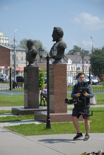 В музее оружия прошли съемки программы «Русская кузница» канала «RT» с участием известного журналиста Тима Керби. Тульский Государственный Музей Оружия