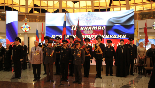 В Тульском музее оружия состоялась торжественная церемония принятия присяги молодыми сотрудниками УМВД России по Тульской области Тульский Государственный Музей Оружия