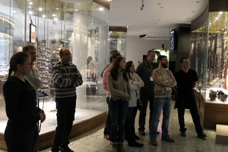 Сотрудники Телецентра «Останкино» и Общественного телевидения России («ОТР») посетили музей оружия Тульский Государственный Музей Оружия