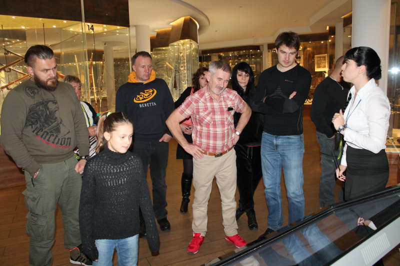 Сотрудники Телецентра «Останкино» и Общественного телевидения России («ОТР») посетили музей оружия Тульский Государственный Музей Оружия