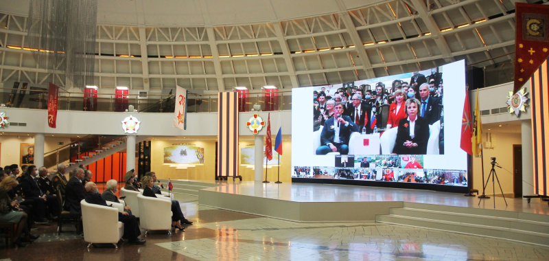 Сегодня в Тульском государственном музее оружия представители города Тула приняли участие в «Победной перекличке городов-героев» Тульский Государственный Музей Оружия