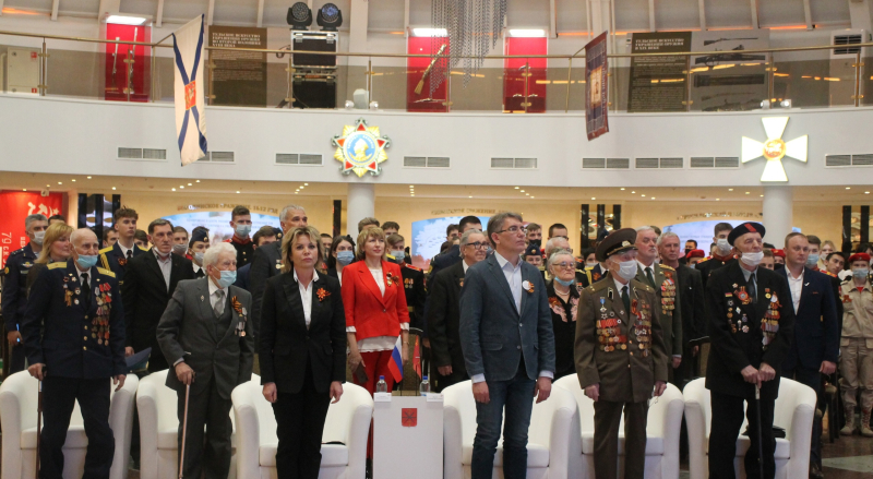 Сегодня в Тульском государственном музее оружия представители города Тула приняли участие в «Победной перекличке городов-героев» Тульский Государственный Музей Оружия