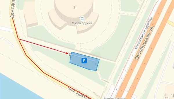 Внимание! С 10 июня по 12 июня 2018г. для посетителей здания-шлема музея оружия открыта стоянка служебного транспорта Тульский Государственный Музей Оружия