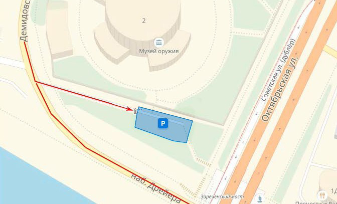 Внимание! С 10 июня по 12 июня 2018г. для посетителей здания-шлема музея оружия открыта стоянка служебного транспорта Тульский Государственный Музей Оружия