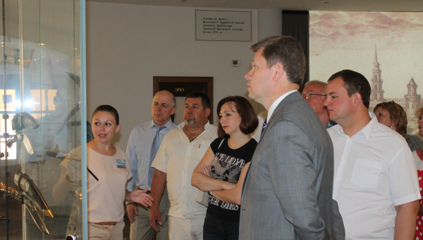 Гости из Республики Беларусь в музее оружия Тульский Государственный Музей Оружия