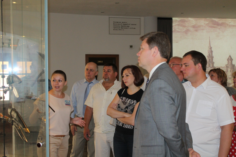 Гости из Республики Беларусь в музее оружия Тульский Государственный Музей Оружия