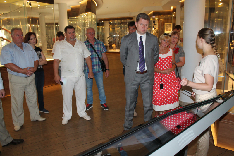 Гости из Республики Беларусь в музее оружия Тульский Государственный Музей Оружия