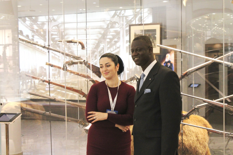 Молодые политики России и зарубежья в гостях у музея оружия! Тульский Государственный Музей Оружия