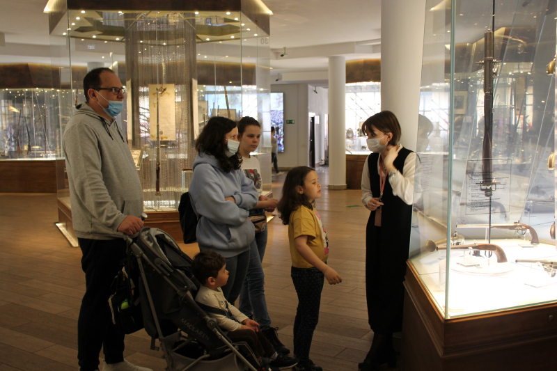 Сегодня в музее оружия прошла благотворительная акция «День в музее» Тульский Государственный Музей Оружия