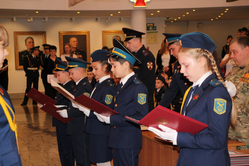 Торжественное посвящение в кадеты в Тульском государственном музее оружия! Тульский Государственный Музей Оружия
