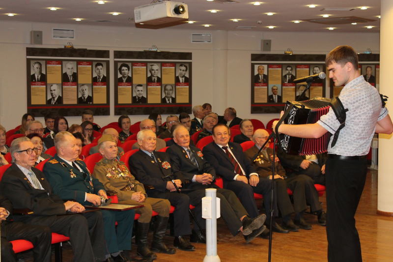 Юбилей Тульской городской организации ветеранов в музее оружия Тульский Государственный Музей Оружия