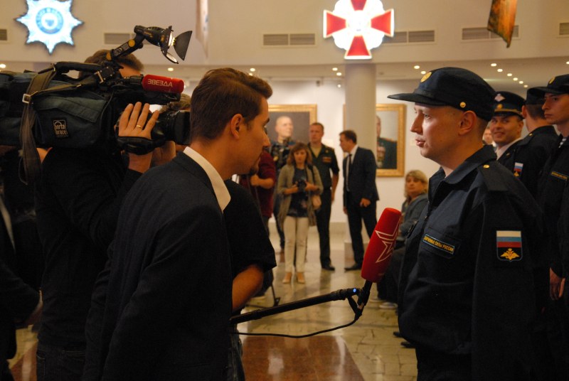 В музее оружия прошла торжественная церемония проводов новобранцев в научно-производственную роту Тульский Государственный Музей Оружия