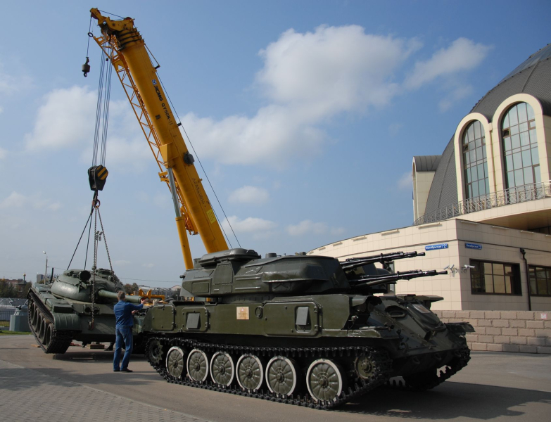 Танк Т-55 теперь на выставке «Стальные стражи» музея оружия. Тульский Государственный Музей Оружия