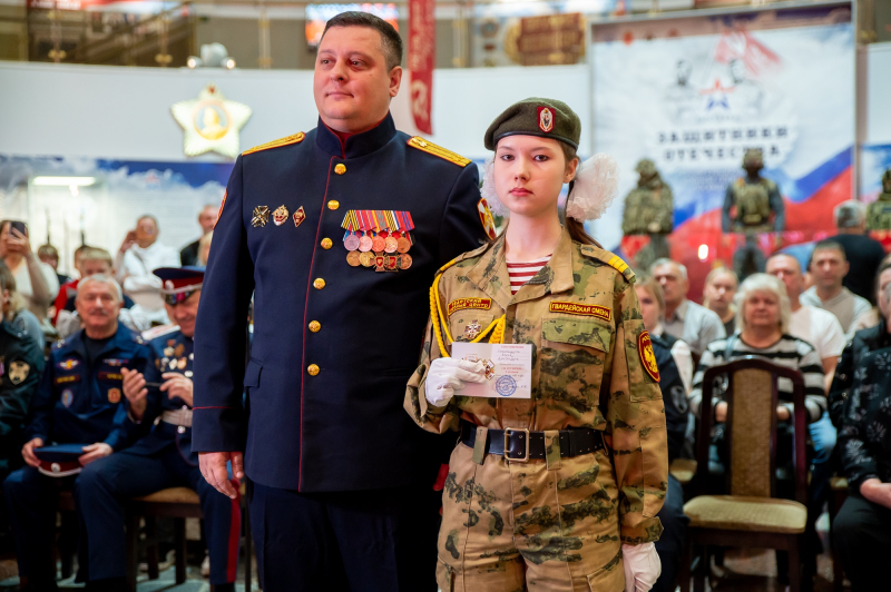 Воспитанники Кадетского учебного центра имени Е.Ю. Рындина произнесли свою самую важную торжественную клятву в Зале Славы российского оружия Тульский Государственный Музей Оружия