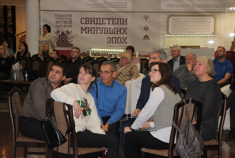 По доброй традиции в эту историческую «музейную ночь» посетители музея стали свидетелями масштабного интеллектуального поединка «Знай наше!» Тульский Государственный Музей Оружия